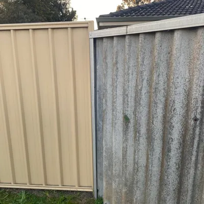 Straight Up Retaining Fencing & Earthworks project