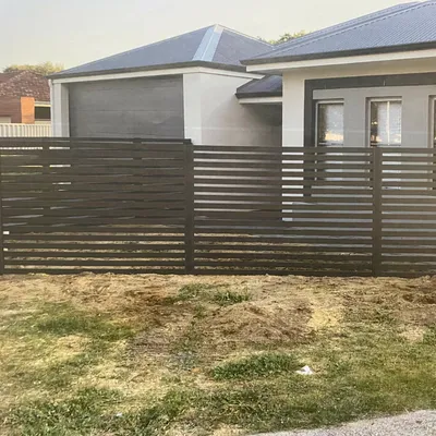 Straight Up Retaining Fencing & Earthworks project