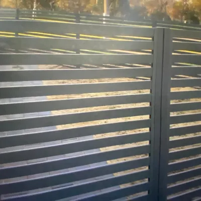 Slat fencing 1