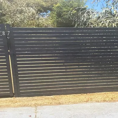 Slat fencing 3