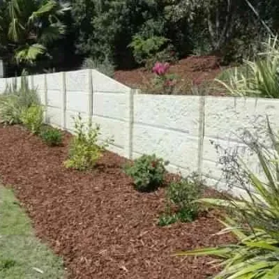 Straight Up Retaining Fencing & Earthworks project