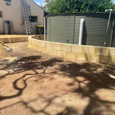 Straight Up Retaining Fencing & Earthworks project